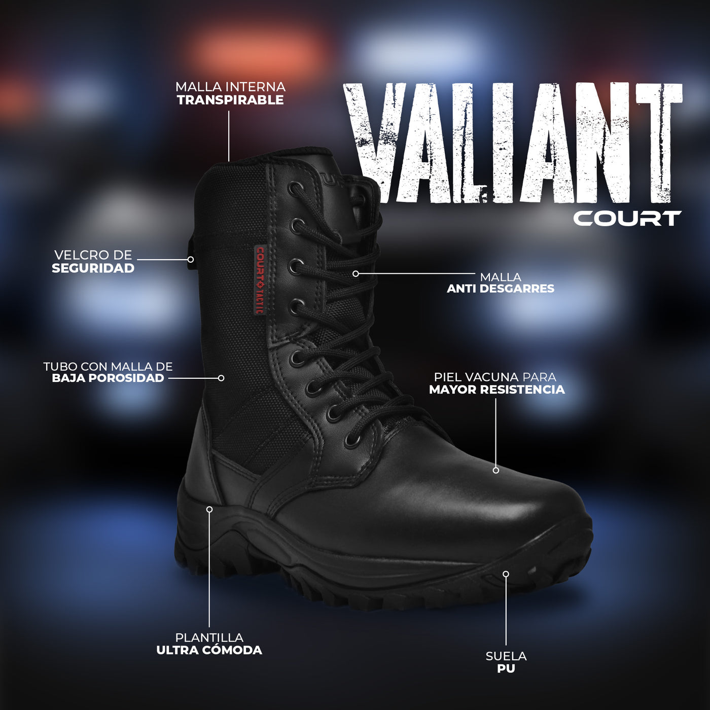 Court Safety Line | Valiant