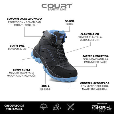 Court Safety Line | Iron 2.0