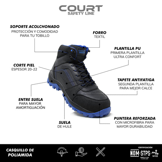 Nom 113 Stps 2009 Clases De Calzado De Seguridad Bota Industrial